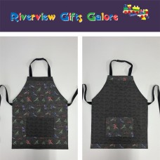 Apron Reversible - Brown Motorbikes / Brown Motorbikes Apron Reversible - Brown Motorbikes / Brown Motorbikes